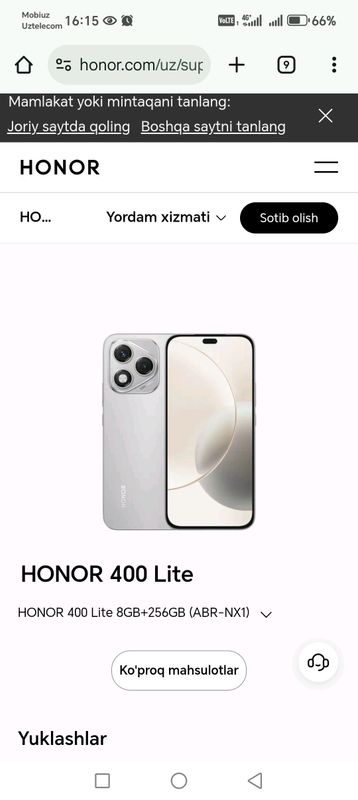 honor 400 lite honor 400 lite