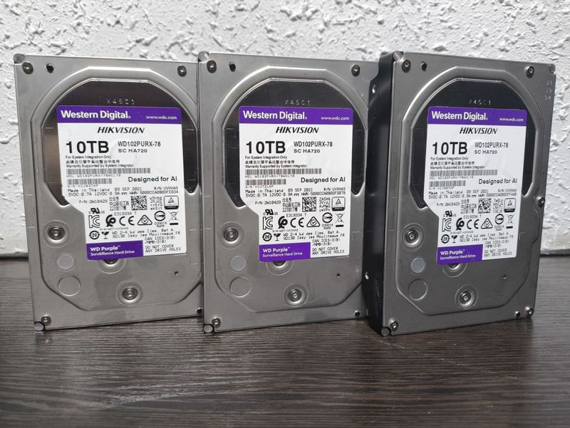 WD Purple 10Tb 3шт WD Purple 10Tb 3шт
