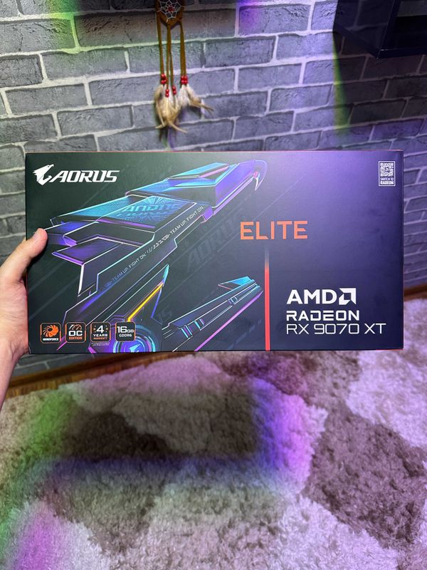 [Новая] Gigabyte RX 9070 XT AORUS ELITE OC 16GB