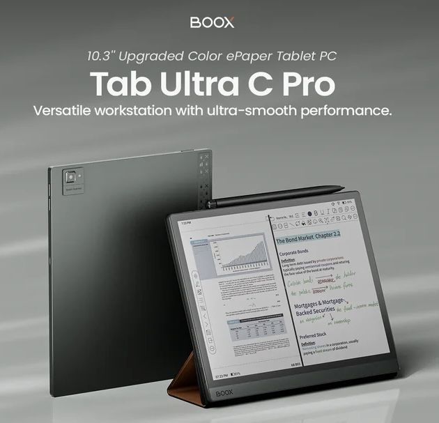 Boox Tab Ultra C Pro + Чехол