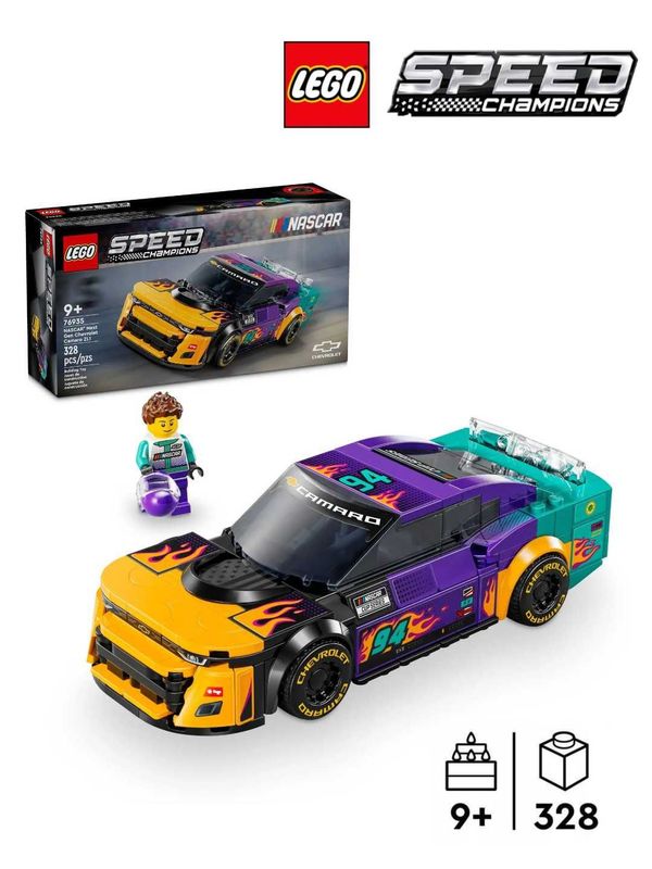 LEGO Speed Champions Гоночный автомобиль NASCAR Chevrolet Camaro 76935