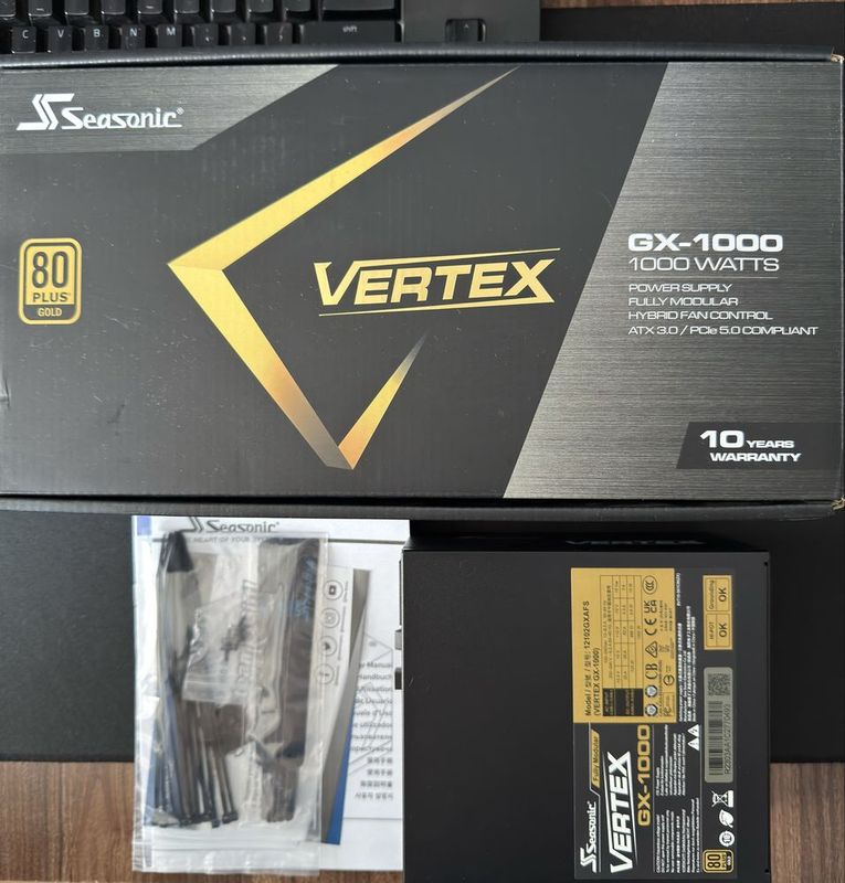 Продам блок питания Seasonic Vertex GX-1000 Продам блок питания Seasonic Vertex GX-1000