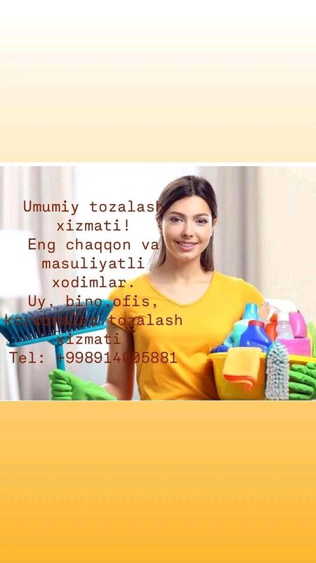уборка хизмати офис магазин ховли дом ларни
