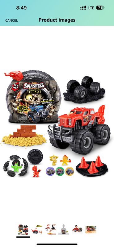 Игрушка ZURU Smashers Monster Truck Монстр Трак