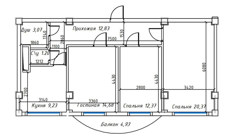 Продам 3/4/10 76,26м2 в ЖК China house Продам 3/4/10 76,26м2 в ЖК China house