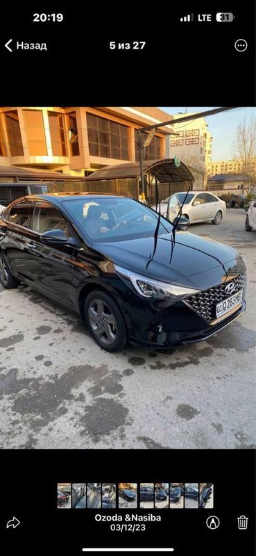 Hyundai accent 2020