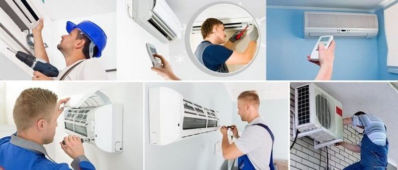 Кондиционер Установка Кондиционер Установка