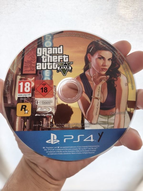 GTA 5 Disk Без царапин GTA 5 Disk Без царапин