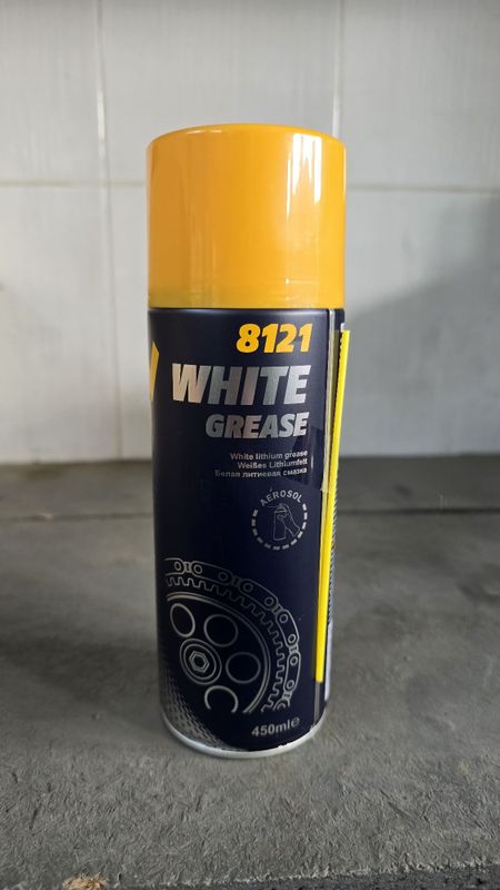 White Grease 8121 (Белая минеральная смазка на основе литиевого мыла)