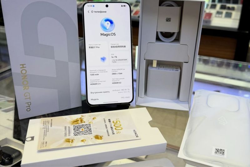 honor gt pro pamit 12.256g holati yengidek 3 kunlik tel karopka kample