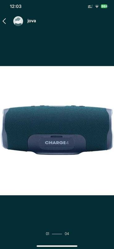 Портативная акустика JBL Charge 4