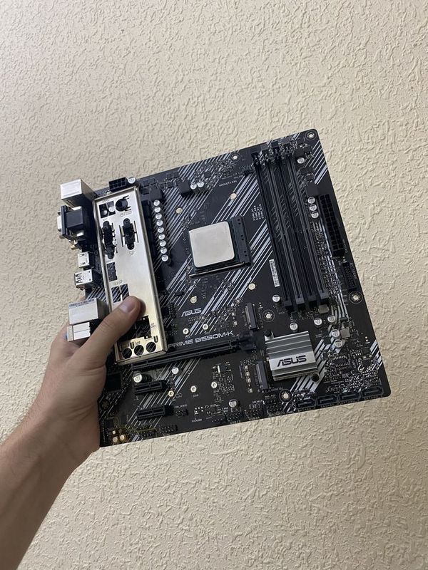 ryzen 7 2700x asus prime b550