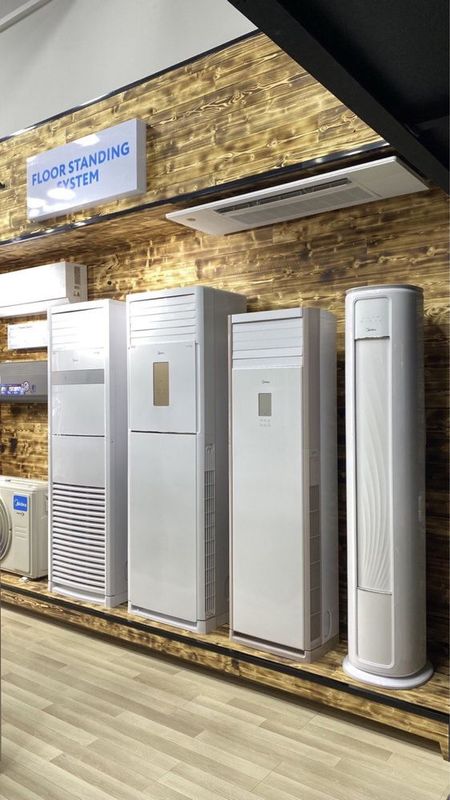 Колонный Кондиционер Midea модель FST NV 48,000 Btu / 220 В / Инвертор