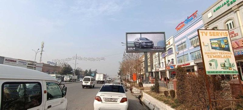 Farg'onada viloyatida bilbordlarda reklama Реклама на Билбордах Farg'onada viloyatida bilbordlarda reklama Реклама на Билбордах