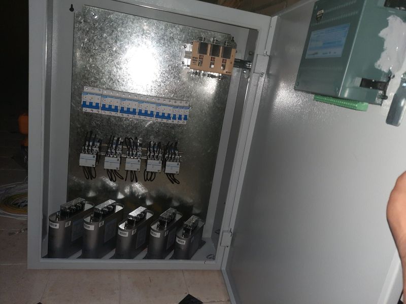 управление компенсацией реактивной мощности 40Квар управление компенсацией реактивной мощности 40Квар