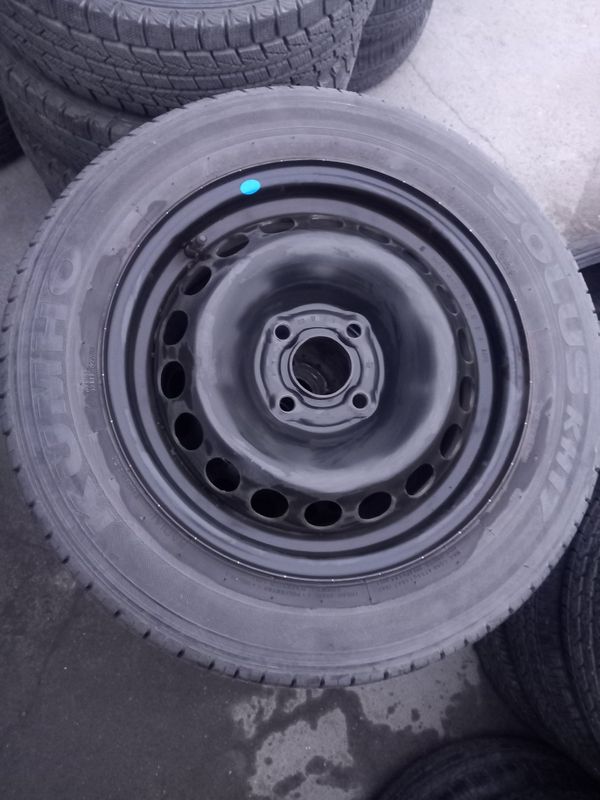 KUMHO SOLUS 120$ Комплект 4 шт диск и шина от Спарк, Нехиа 1,2,3 Лада