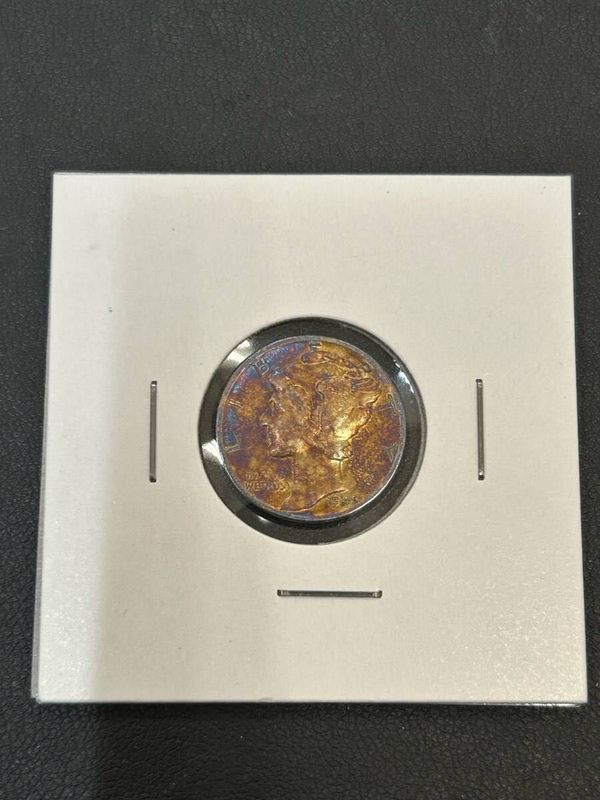 ONE DIME 1945 года США монета ONE DIME 1945 года США монета