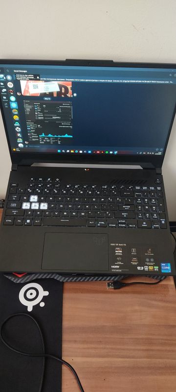 Игровой ноутбук Asus tuf gaming f15 Игровой ноутбук Asus tuf gaming f15