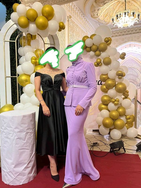 Qora va feoletoviy koylak Qora va feoletoviy koylak