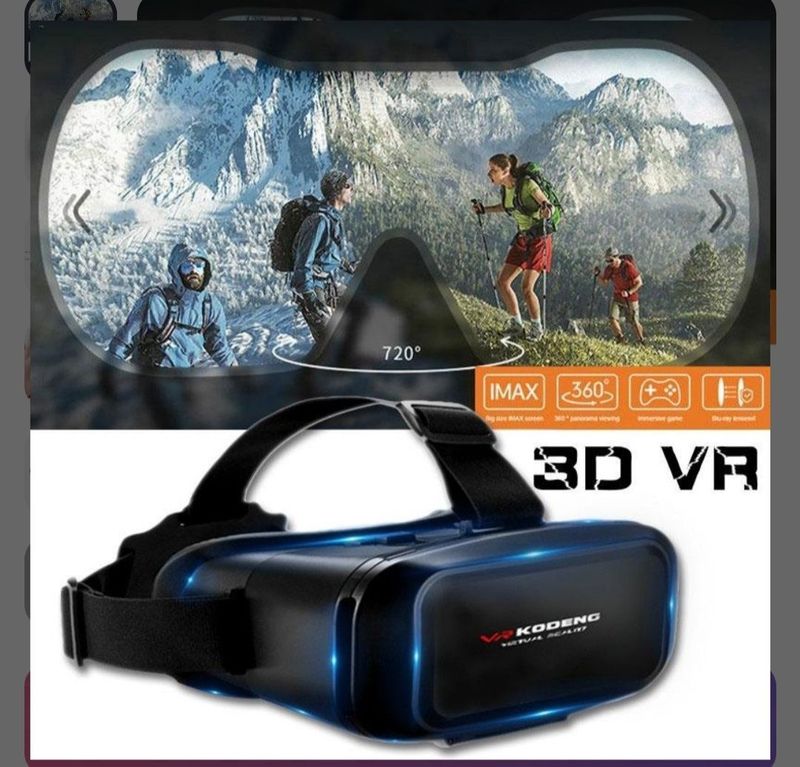 KODENG ko'zoynaklari 3D VR ko'zoynaklari Portativ