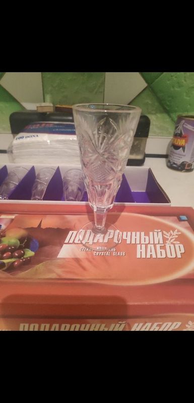 Подарочные наборы, хрусталь.