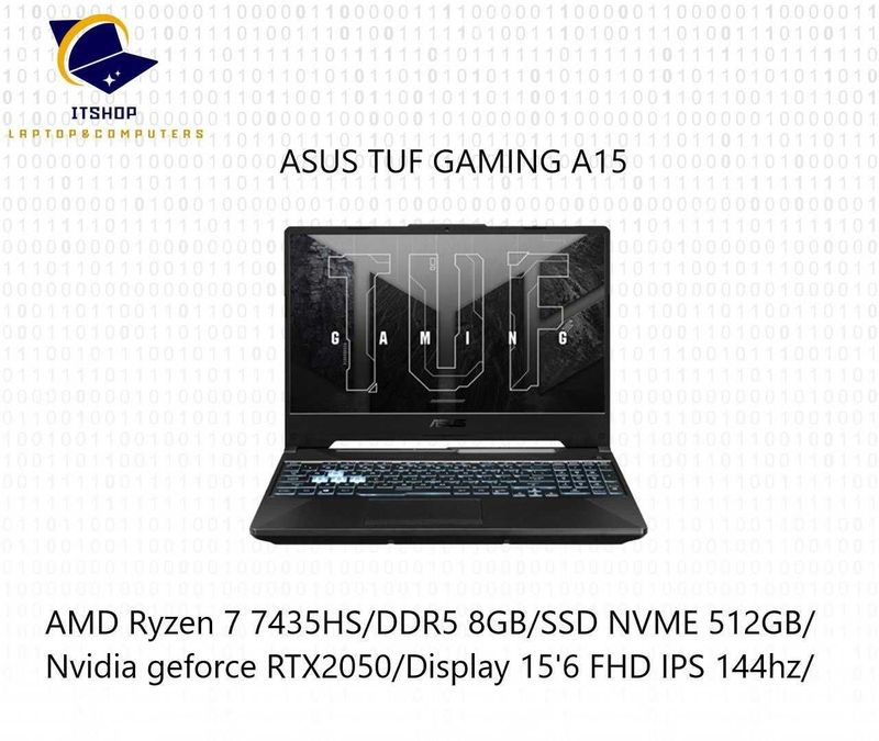 Asus Tuf A15 Ryzen 7 7435HS 8/512 RTX2050