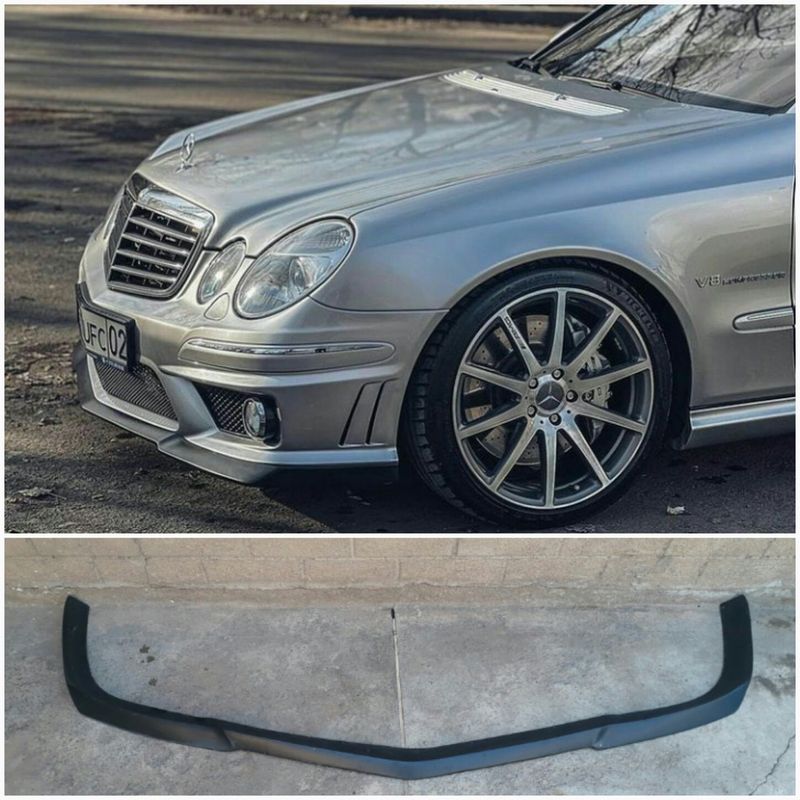 Сплиттер бампера W211 E63 AMG