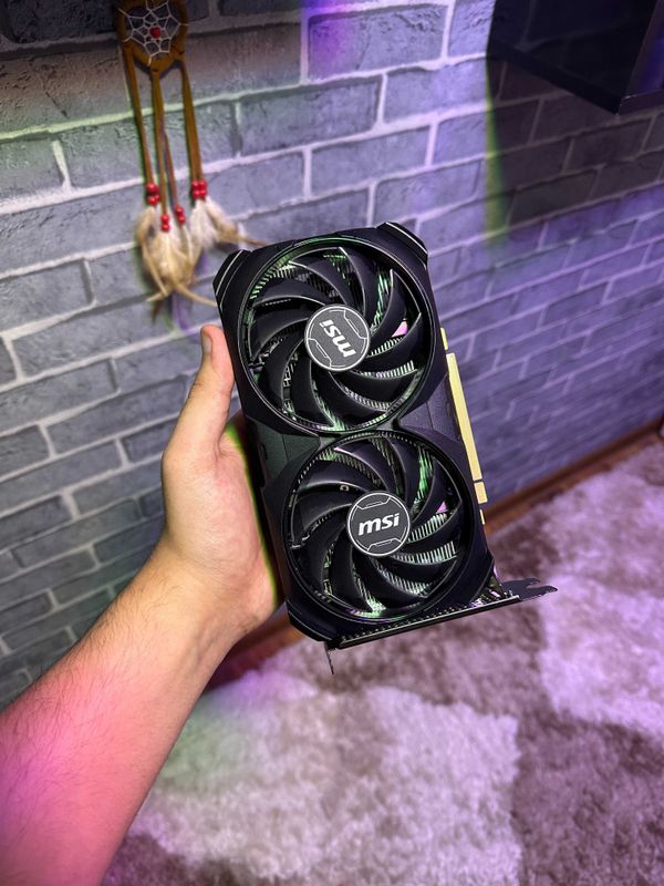 MSI RTX 4060 Ti VENTUS 2X Black 8GB MSI RTX 4060 Ti VENTUS 2X Black 8GB