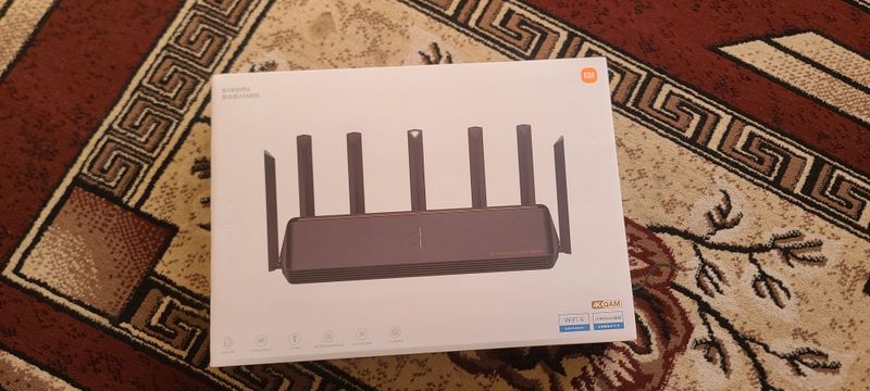 Wi Fi router XIAOMI AX 6000 sotiladi Wi Fi router XIAOMI AX 6000 sotiladi