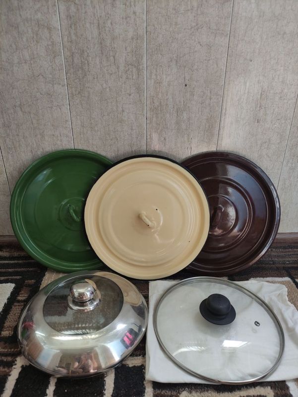 Крышки эмалированные и стеклянные Крышки эмалированные и стеклянные