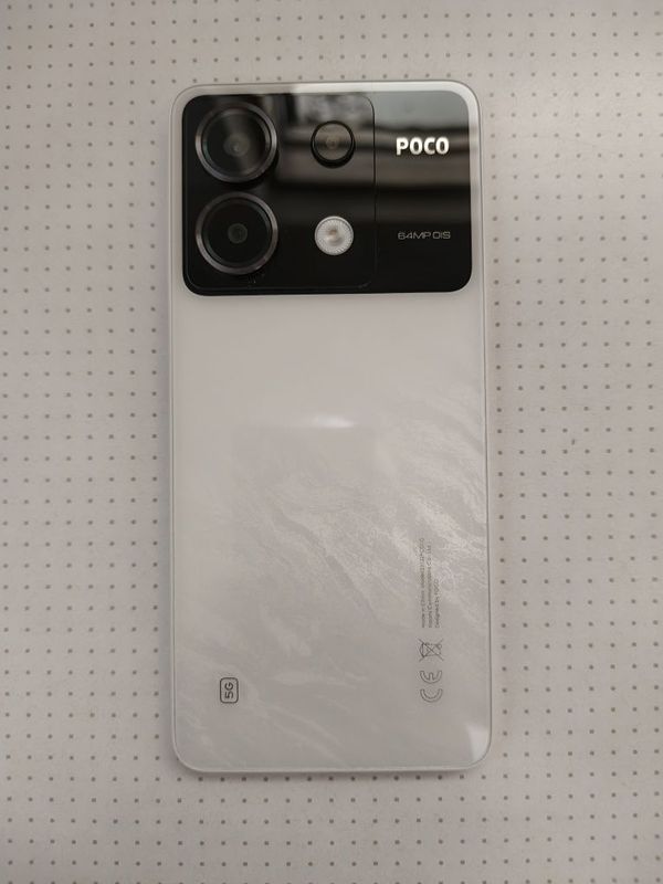 Poco X6 5G. White Poco X6 5G. White