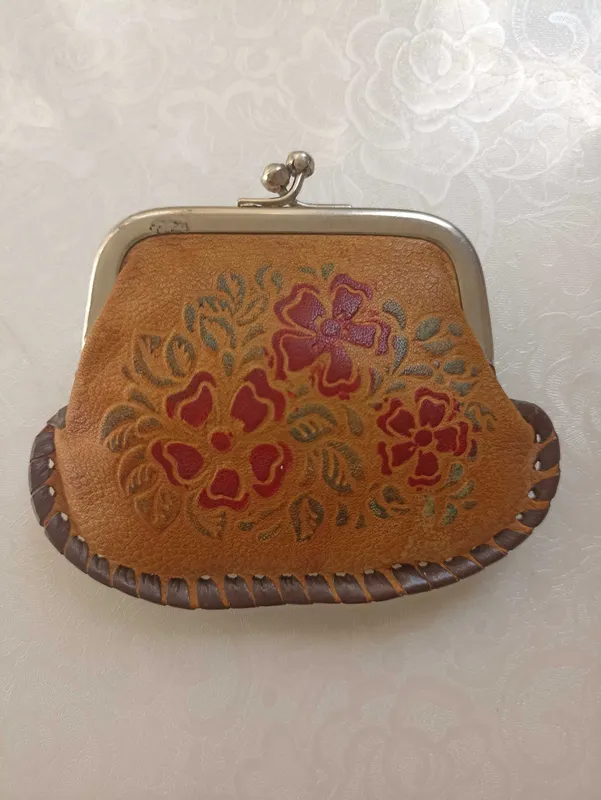 Кошелек из натуральной кожи, советский Кошелек из натуральной кожи, советский