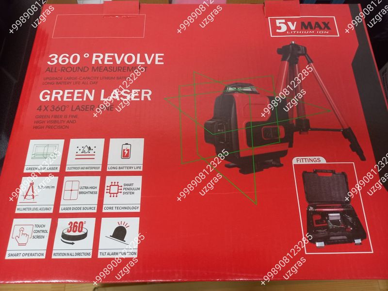 Бепул доставка лазерный уровень Milwaukee 4D 360⁰ 16 линия зеленый луч Бепул доставка лазерный уровень Milwaukee 4D 360⁰ 16 линия зеленый луч