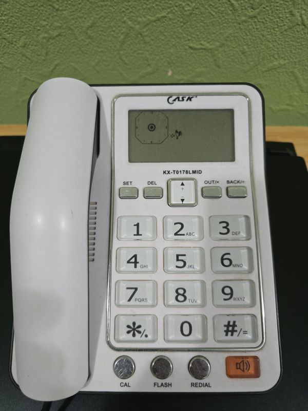 Продаётся стационарный телефон Cask kx-t0178 lmid Продаётся стационарный телефон Cask kx-t0178 lmid