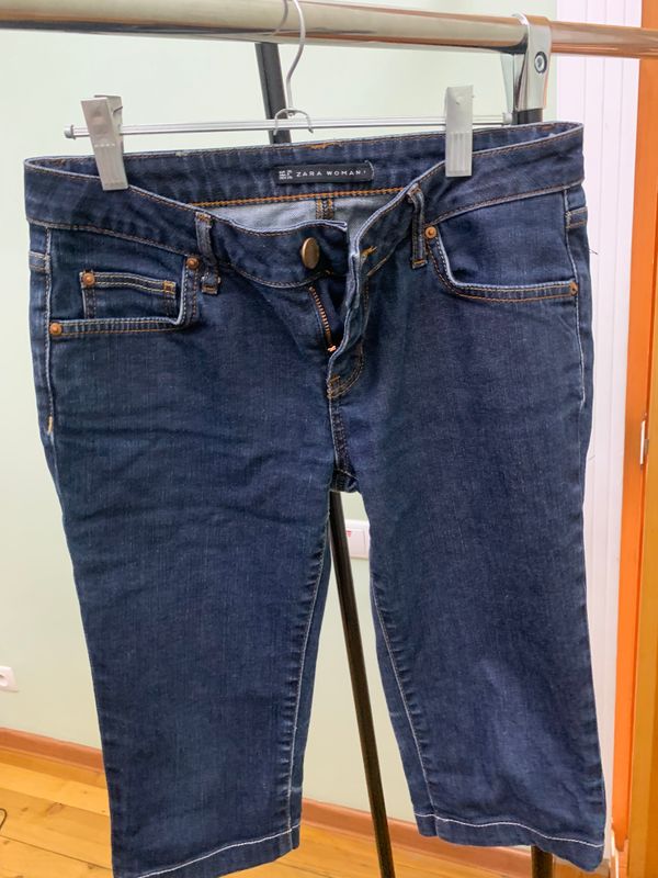 Zara шорты обтягивающие б/у