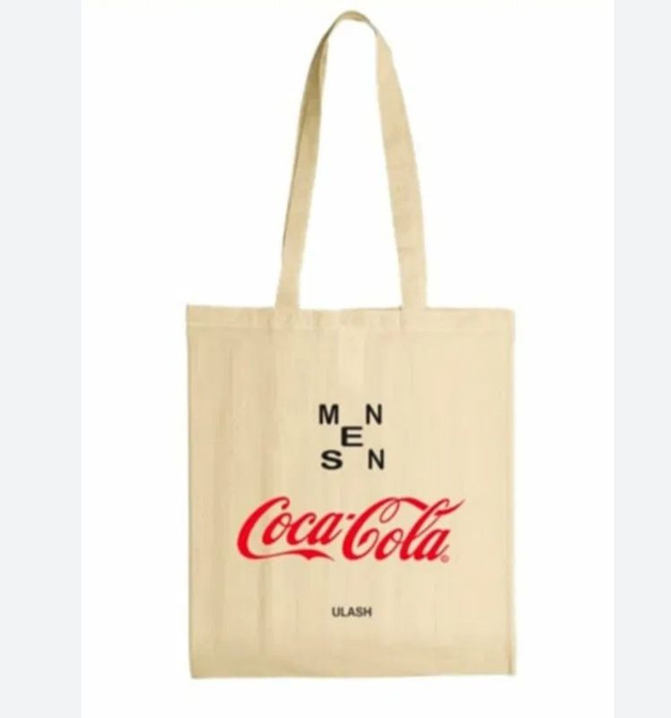 Cola cola brendi tushurilgan original shoper sumka