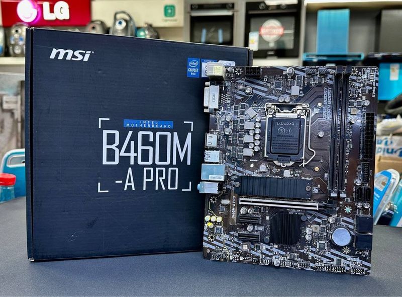 материнка MSI B460M-A PRO