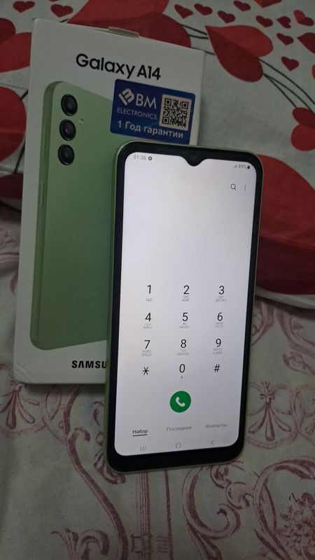 Samsung A14 xujjatlari bor xotirasi 6ga 128GB Samsung A14 xujjatlari bor xotirasi 6ga 128GB