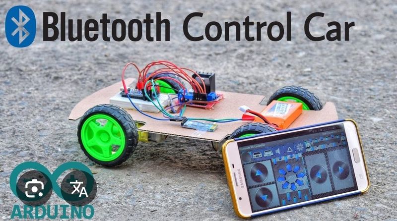 Blutooth controlled car yasab berish hizmati 24/7