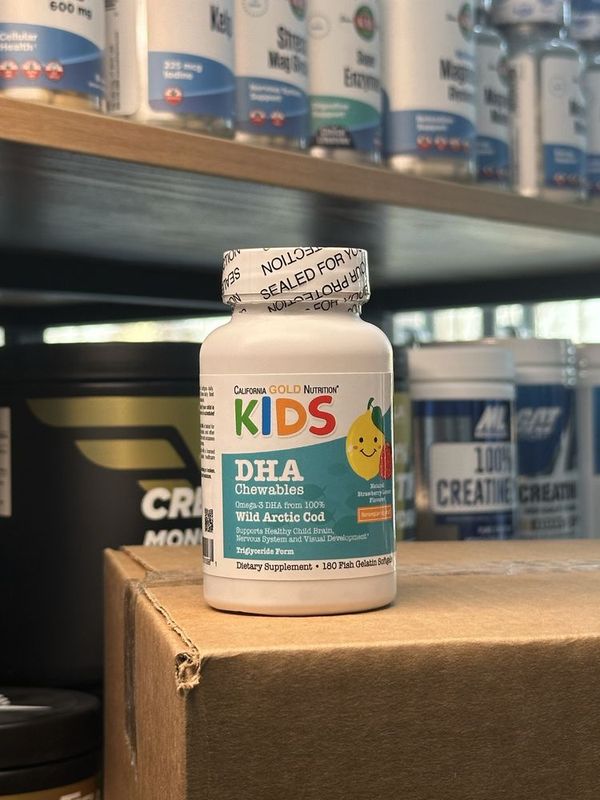 California Gold Nutrition Kids DHA (omega-3) 180 капсул