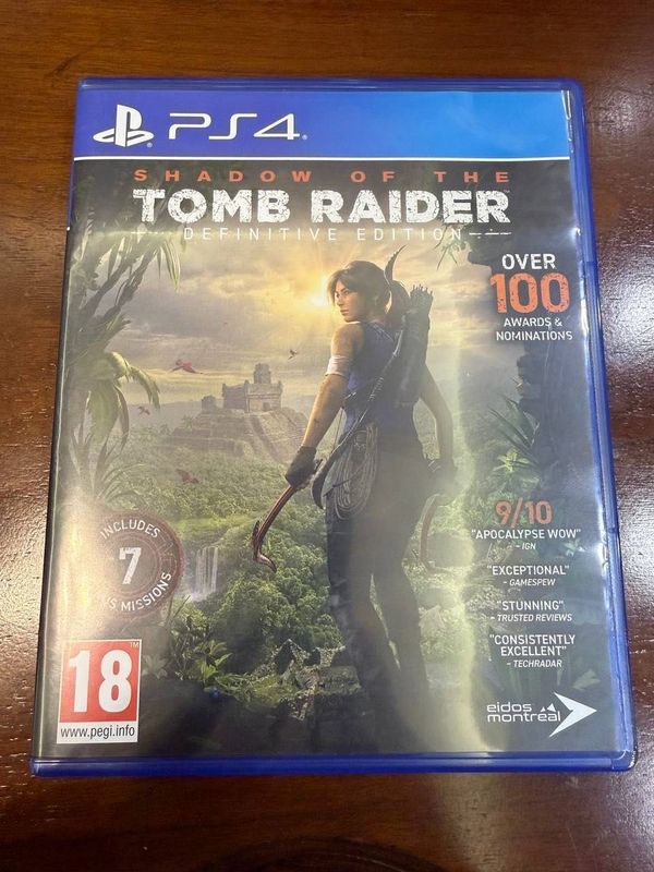 Shadow of the Tomb Raider (playstation 4/5) Shadow of the Tomb Raider (playstation 4/5)