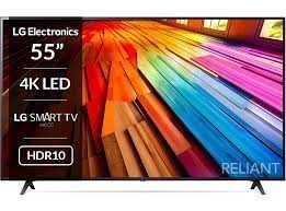 Televizor LG 55" Ultra HD 4K webOS 24 +Yetkazib berish bepul