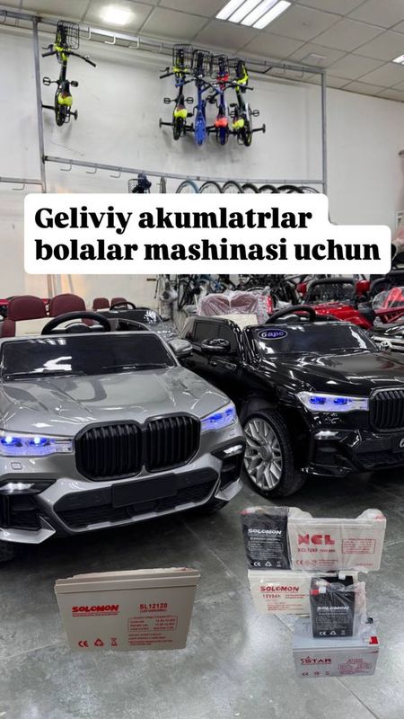 Akumlatrlar bolalar mashinasi uchun 24/7 Akumlatrlar bolalar mashinasi uchun 24/7