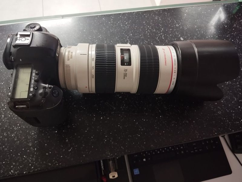Fataparat Conon mark 3 70/200 obyektiv kamplekt sotiladi
