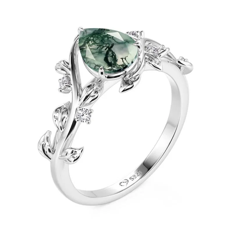 Комплект из агаты от дизайнерской фирмы