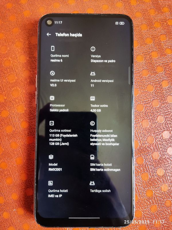 Realme 6 128 Gb Realme 6 128 Gb