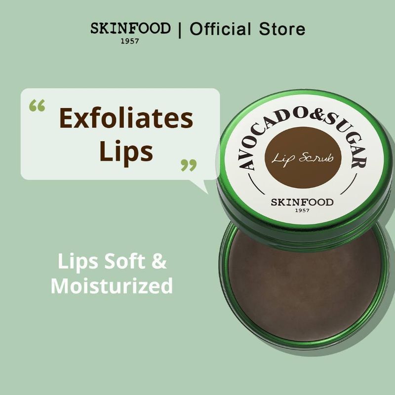 Скраб для губ SKINFOOD Avocado & Sugar Lip Scrub Скраб для губ SKINFOOD Avocado & Sugar Lip Scrub
