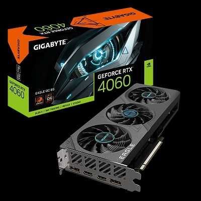 Видеокарта GIGABYTE GeForce RTX 4060 EAGLE OC Видеокарта GIGABYTE GeForce RTX 4060 EAGLE OC
