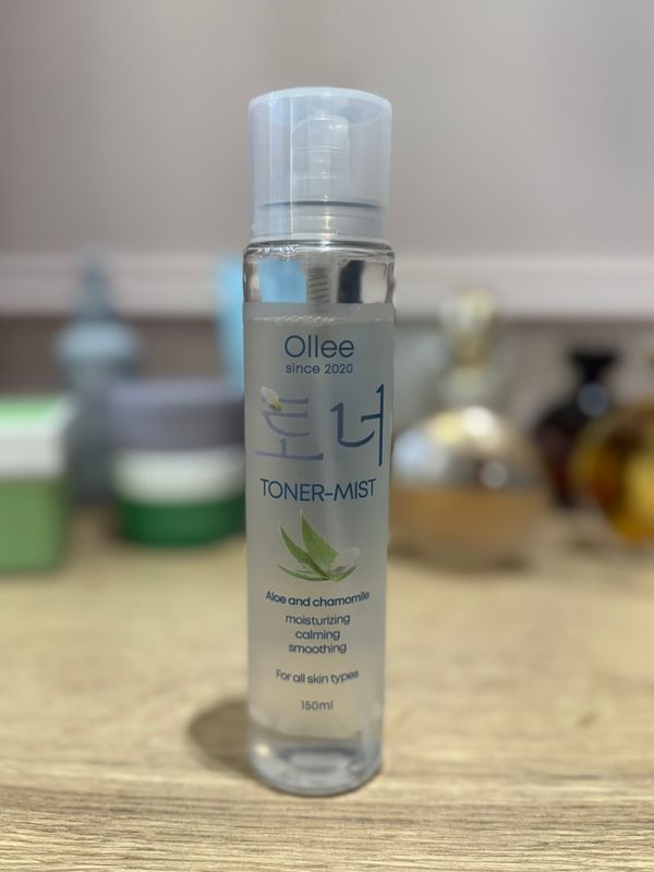 Увлажняющий тонер-мист от OLLEE 150ml