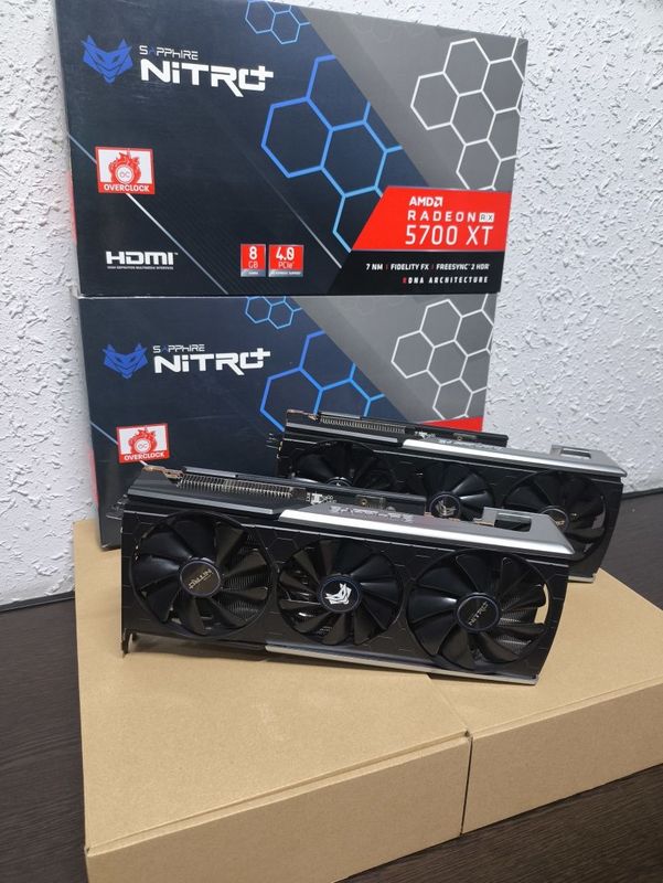 Sapphire Nitro+ RX5700XT 2шт